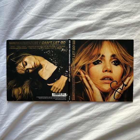 SIGNED Suki Waterhouse I Can’t Let Go CD - Picture 4 of 12